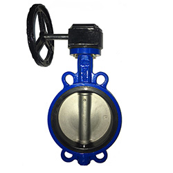3120H / Wafer Type Butterfly Valve With Gearbox